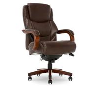 YRYRYW Managerial Chairs, High Back Ergonomic Lumbar Support Ergonomic Chair For Office Chairs Bonded Leather Big & Tall Executive Office Chair,Brown-One Size Household faucets