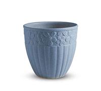 YRYRYW Office Balcony Family Decoration Flower Pot Garden Utensils Ceramic Succulent Flowerpot Cactus Plant Pots Ideal Blue Present Ceramic Plant Pot Elegant Planter Household faucets