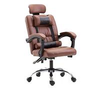 YRYRYW office chair Office Reclining Boss Chair Lift Swivel Chair Massage Footrest Adjustable Ergonomically Designed to Relieve Physical Fatigue Easy Mobility and Versatility Household faucets