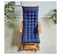 YRYRYW Outdoor Rocking Chairs With Cushions, Recliner Chair With Ottoman, Adjustable 5-position Heavy Duty Folding Chaise Lounge Chair Comfy Armchair With Foot Massage For,Blue Household faucets