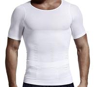 YRYRYW Slimming Compression Tank Top for Men - Tight Shapewear Underwear in Black/White Household faucets