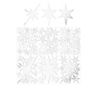 YRYRYW Star Wall Stickers | 2D Acrylic Removable Decoration | Girls Wall Decals - for Ceiling Bedroom Living Room Christmas Apartment Holiday Birthday Party Offices Home Household faucets