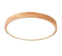 YRYRYW Stepless Dimming 3000K-6000K LED Ceiling Light Nordic Wooden Lampshade Ceiling Light Fixtures Creative Ultra-thin Ceiling Lamp Bedroom Recessed Panel Light Household faucets