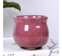 YRYRYW Succulent Flower pot Ice Cracked Ceramic Planter Colorful Open Ceramic Garden Trumpet Decorative Plant Pot Creative Office Desktop Combination Green Plant Pots Household faucets