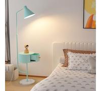 YRYRYW Table lamp Floor lamp Floor lamp with Table, Rustic Side Table with led, Tall Table Lamps for Bedroom Office, Standing lamp Table lamp Household faucets
