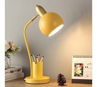 YRYRYW Telescope LED Desk Lamp Student Desktop Reading Lamp Bedroom Bedside Table Lamps Living Room Study Eye Protection Table Lamp Office Desktop Desk Lamp with Pen Holder Table Lamp Reading Lamp