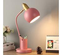 YRYRYW Telescope LED Desk Lamp Student Desktop Reading Lamp Bedroom Bedside Table Lamps Living Room Study Eye Protection Table Lamp Office Desktop Desk Lamp with Pen Holder Table Lamp Reading Lamp