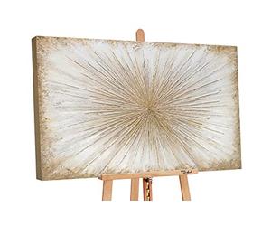 YS Modern abstract acrylic painting Rays of sunshine Wall decor Art