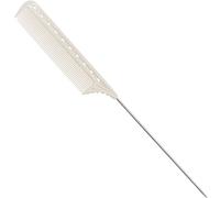 YS Park YS 122 Extra Long Pin Tail Comb White