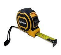 YS YUSON Steel Tape Measure 5M / 16.4Ft - Metal Tape Measure with Fractions, Durable, Retractable, Manual-Locking Blade, Easy to Read Accurate Measuring Tool for Professionals and Homeowners