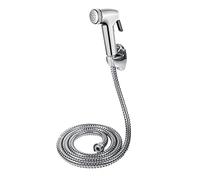 YS0911 Bidet Cleaning Faucets Set Portable Bidet Sprayer Set with Spring Hose & Holder Handheld Bidet Sprayer Bidet Sprayer for Toilet Warm Water Handheld for Toilet Cloth Diaper Sprayer