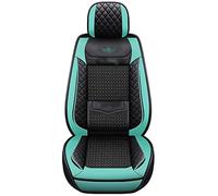 YSA ASF Car Seat Cover For For Altea XL For Ibiza For Arona For Leon 2 MK2 For Ateca 6J MK3 Auto Leather Interior Accessories Seat Cover Cushion(BLACK GREEN)