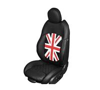 YSA ASF Car Seat Cover Protector Cushion Custom For Mini For Cooper R50 R53 For Hatchback R55 For Clubman R56 R57 R60 For Countryman Seat Cover Cushion(Black)