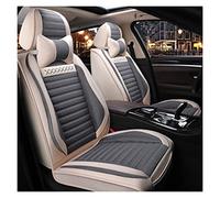 YSA ASF Flax Car Seat Covers For Vw For Passat For Golf For Tiguan For Sharan For Jetta For Variant For Up For Multivan For Cirocco For Polo Universal Seat Cover Cushion(Red-Brown-Panel,Comfort)