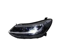 YSA ASF For Chevy For Cruze 2017-2020 Led Headlights Drl Turn Signal High Beam Angel Eye Lens Head Lamp 1set Car Headlight Lens Cover
