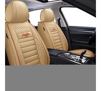 YSA ASF For Kia For Rio Leather Car Seat Cover For Morning For Stinger For Niro For Cerato For Mohave For Sorento For Stonic For Soul For Sportage Seat Cover Cushion(Beige)