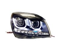 YSA ASF Headlights For Kia For Sportage 2007-2013 Drl Daytime Running Lights Head Lamp Led Bi Xenon Bulb Fog Lights Tuning Car Headlight Lens Cover(LED)