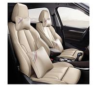 YSA ASF Leather Custom Car Seat Cover For VW For Passat For For Tuareg For Tiguan For Phaeton For Vw R36 For Eos For Magotan For Scirocco Seat Cover Cushion(Beige,Luxury)