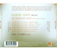 YSA˜E: SONATAS FOR SOLO VIOLIN NEW CD