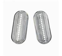 YSAASDS Turn Signal Lights 2pc Dynamic Led Turn Signals Side Marker Light Lamp For C-Max 2003-up Mirror Indicator(Crystal)