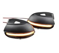 YSAASDS Turn Signal Lights For VW For Passat B7 For CC For Scirocco For Jetta MK6 For EOS Dynamic Turn Signal LED Side Wing Rearview Mirror Indicator Mirror Indicator(Yellow)