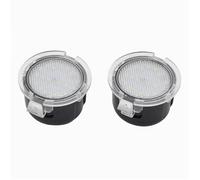 YSAASDS Turn Signal Lights LED Side Mirror Puddle Light For Mustang For King For Ranch For Flex For SEL Mirror Indicator