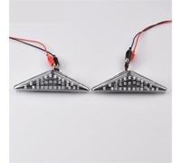 YSAASDS Turn Signals Dynamic LED Flowing Side Turn Signal Indicator Light For For Focus MK I 1998-2004 For Mondeo III MK3 2000-2007 Dynamic Blinkers(Crystal)