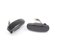 YSAASDS Turn Signals For Fiat For Grande For Punto 199 For Linea For Multipla 186 Dynamic LED Side Marker Signal Indicator Light Dynamic Blinkers(Smoked)