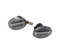 YSAASDS Turn Signals For Lancia Lybra 1999-2005 For Ypsilon 2003-2011 Dynamic LED Side Marker Turn Signal Indicator Light Dynamic Blinkers(Crystal)