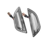 YSAASDS Turn Signals LED Dynamic Side Marker Light Flowing Indicator Turn Signal Lamp For Chevy For Trax 2013-2016 2017 2018 2019 2020 Dynamic Blinkers(Crystal)