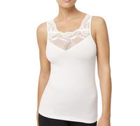YSABEL MORA - Sleeveless Lace Thermal T-shirt