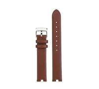 YSABVCP 14mm Cowhide Strap Fit For Casio SHEEN Series 5450 SHE-C100L SHE-C110 Notched Leather Strap Fit For Women's Watch Accessories(Brown sk)