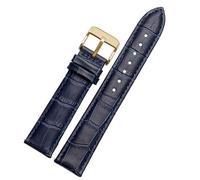 YSABVCP 16mm, 18mm Soft Cowhide Strap Fit For Citizen/Rossini Quick Release Men's Women's Universal Watch Band(Dark blue gk,16mm)