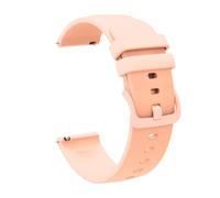 YSABVCP 20mm 22mm Strap Fit For Mibro C3 T2 Smartwatch Band Silicone Sports Wrist Bracelet Fit For Mibro Lite/Lite2/A1/A2/X1/C2 Watchband(Pink,20mm)
