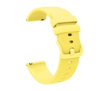 YSABVCP 20mm 22mm Strap Fit For Mibro C3 T2 Smartwatch Band Silicone Sports Wrist Bracelet Fit For Mibro Lite/Lite2/A1/A2/X1/C2 Watchband(Yellow,20mm)