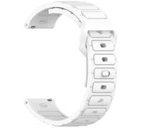 YSABVCP 20mm 22mm Strap Fit For Mibro Watch Lite 3 Pro/Lite2/C4 C3 C2 Band Sport Silicone Bracelet Fit For Mibro Lite/A1 A2 X1(White,22mm)