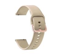 YSABVCP 20mm Sport Strap Fit For Amazfit GTS 4 3 2E 2 Mini SmartWatch Silicone Wrist Band Fit For Amazfit Active/Bip S/Bip U Pro/Bip 3 Bracelet(Khaki)