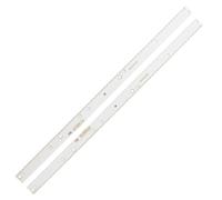 YSABVCP 2pcs LED Strip Fit For Samsung UE55KU6470U UE55KU6670U UE55KU6650 UE55KU6640 UE55KU6510 UN55MU7600 UE55MU6450 UE55MU6650 UE55KU6672