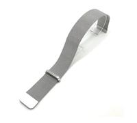 YSABVCP Convex Head Style Stainless Steel Magnetic Mesh Strap Universal 20mm 22mm Watch Strap Quick Release Watchbands(Silver,22mm)