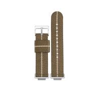 YSABVCP Fit For Casio Adapter Refit Bracelet Small Square DW5600 5610 G-5600E/U GW-B5600 5000 Gw-m5610 Waterproof Nylon Watchband 16mm(Light brown)