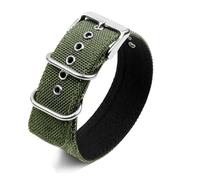 YSABVCP Fit For Casio G-SHOCK Canvas Watch Strap DW-5600BBN GW-M5610 GA100/110 Modified Nylon Watch Band With Adapter Soft 22MM Bracelet(Army green SK)