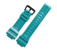 YSABVCP Fit For Casio Strap Men's Watch Band AQ-S810W Aqs810wc S800W AEQ-110W W-735H SGW-300H Resin Replacement Watch Accessories(Bright blue-black)