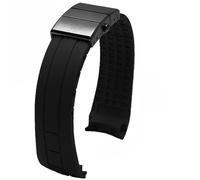 YSABVCP Fit For Citizen M005 Series Sweat-Proof Comfortable Soft Rubber Men's Outdoor 22 23MM Watch Strap(Black-Black-Z12,23mm)