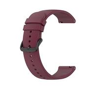 YSABVCP Fit For COLMI C8 Max Smartwatch Strap 20mm 22mm Silicone Band Fit For COLMI P28 Plus/P8/P71 P81 P68 P73/C60 C61 C81 C80/V73(Wine red,22mm)