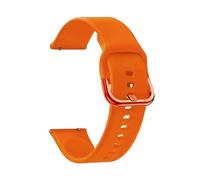 YSABVCP Fit For Honor Watch 5/4 Pro Smartwatch Strap Silicone 20mm 22mm Sport Band Fit For Honor Magic 2 42mm 46mm/GS Pro/GS 3/ES Men Bracelet(Orange,20mm)