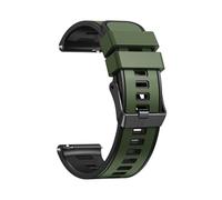 YSABVCP Fit For Mibro C3 Smartwatch Band 20mm 22mm Bracelet Silicone Strap Fit For Mibro Watch C2 T2/A1 A2/X1/Lite2/Color Sport Watchband(Armygreen black,22mm)