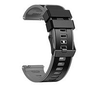 YSABVCP Fit For Mibro C3 Smartwatch Band 20mm 22mm Bracelet Silicone Strap Fit For Mibro Watch C2 T2/A1 A2/X1/Lite2/Color Sport Watchband(Black grey,20mm)