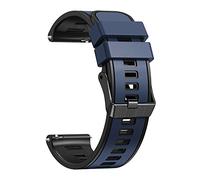YSABVCP Fit For Mibro C3 Smartwatch Band 20mm 22mm Bracelet Silicone Strap Fit For Mibro Watch C2 T2/A1 A2/X1/Lite2/Color Sport Watchband(Navyblue black,20mm)