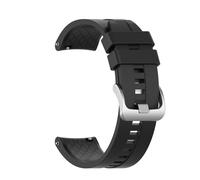 YSABVCP Fit For Mibro Watch Lite2 Smartwatch Strap 22mm Silicone Bracelet Fit For Mibro Lite 3 Pro/C3/T2/A1 A2/X1 Sport Band(Black)