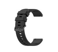 YSABVCP Fit For Zeblaze Stratos 2 Lite Smartwatch Strap 20mm 22mm Silicone Quick Release Bands Fit For Zeblaze Vibe 7 Pro/Btalk/Ares 3 Pro Belt(Black,22mm)